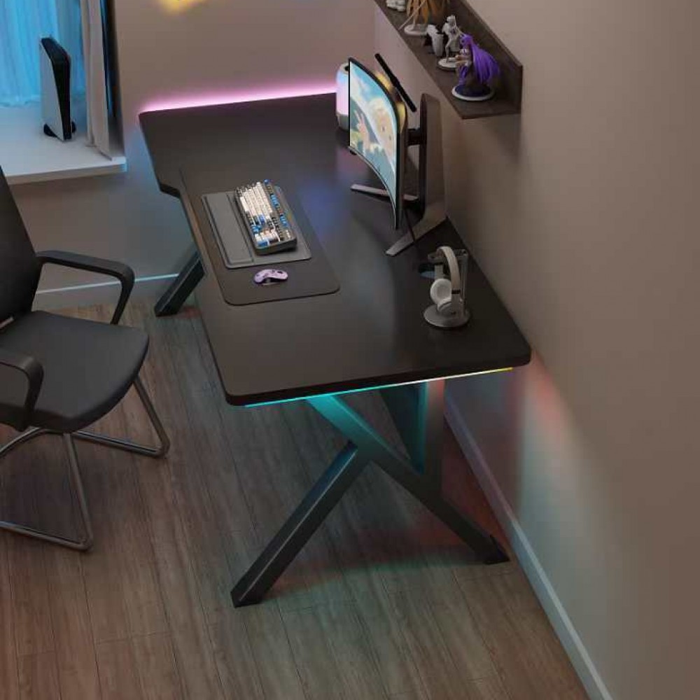 Γραφείο GAMING με φωτισμό led RGB και μεταλλικά πόδια 120x60x76 OFC-RGB Γραφείο GAMING με φωτισμό led RGB και μεταλλικά πόδια 120x60x76 OFC-RGB