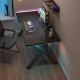 Γραφείο GAMING με φωτισμό led RGB και μεταλλικά πόδια 120x60x76 OFC-RGB Γραφείο GAMING με φωτισμό led RGB και μεταλλικά πόδια 120x60x76 OFC-RGB