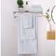 Πετσέτες Μπάνιου (Σετ 3τμχ) 100% Βαμβάκι  Blanca White 500gsm
