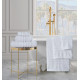 Πετσέτες Μπάνιου (Σετ 3τμχ) 100% Βαμβάκι  Blanca White 500gsm