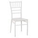 Καρέκλα Πολυπροπυλένιου Catering Tiffany Λευκό 39x47x89cm Καρέκλα Πολυπροπυλένιου Catering Tiffany Λευκό 39x47x89cm