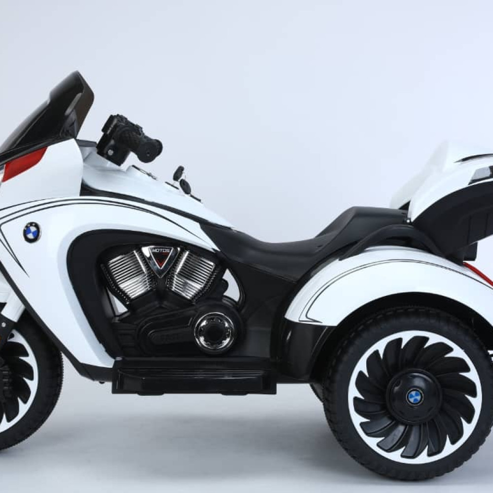 Ηλεκτροκίνητη Μηχανή BMW 6V Λευκό 1028-WHITE