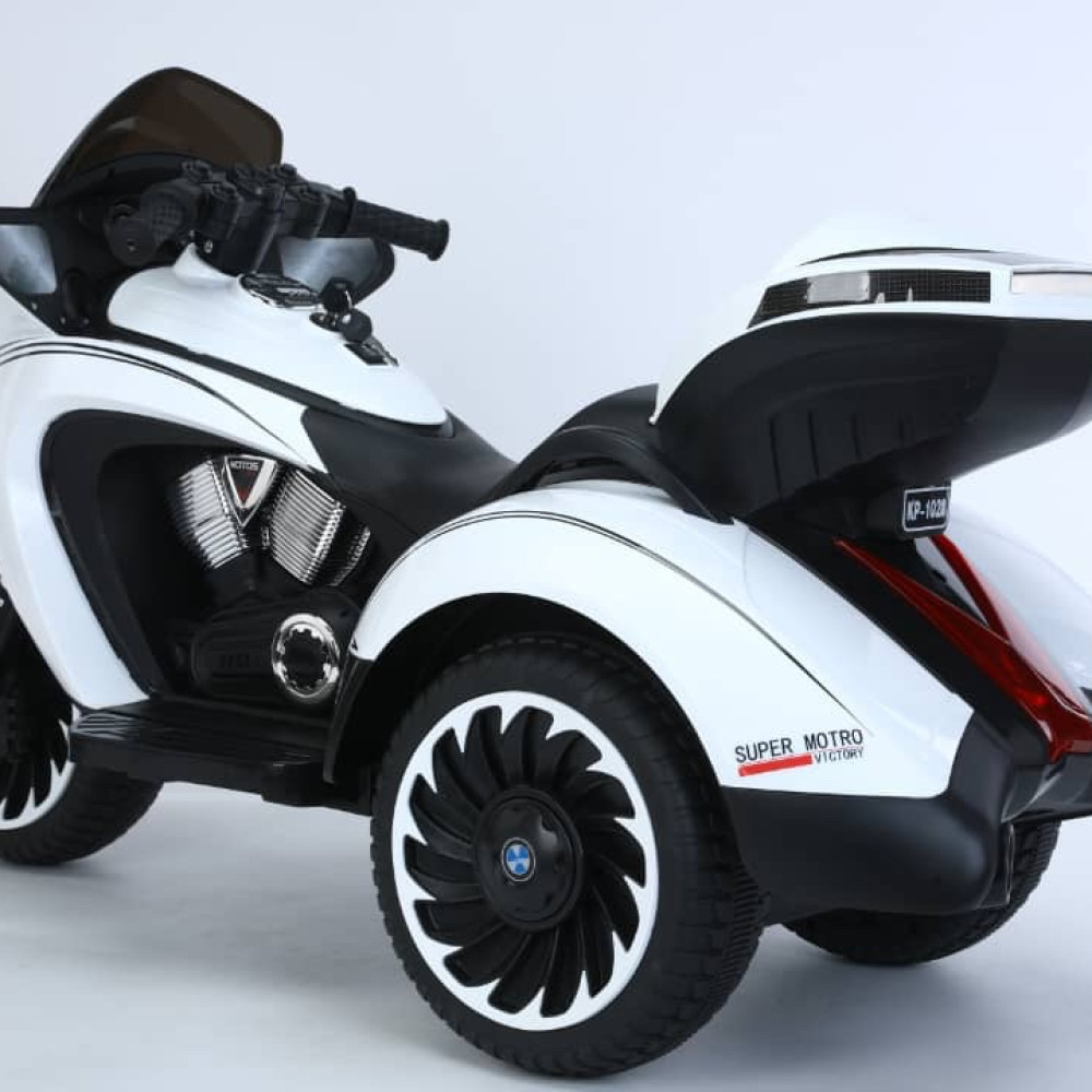 Ηλεκτροκίνητη Μηχανή BMW 6V Λευκό 1028-WHITE