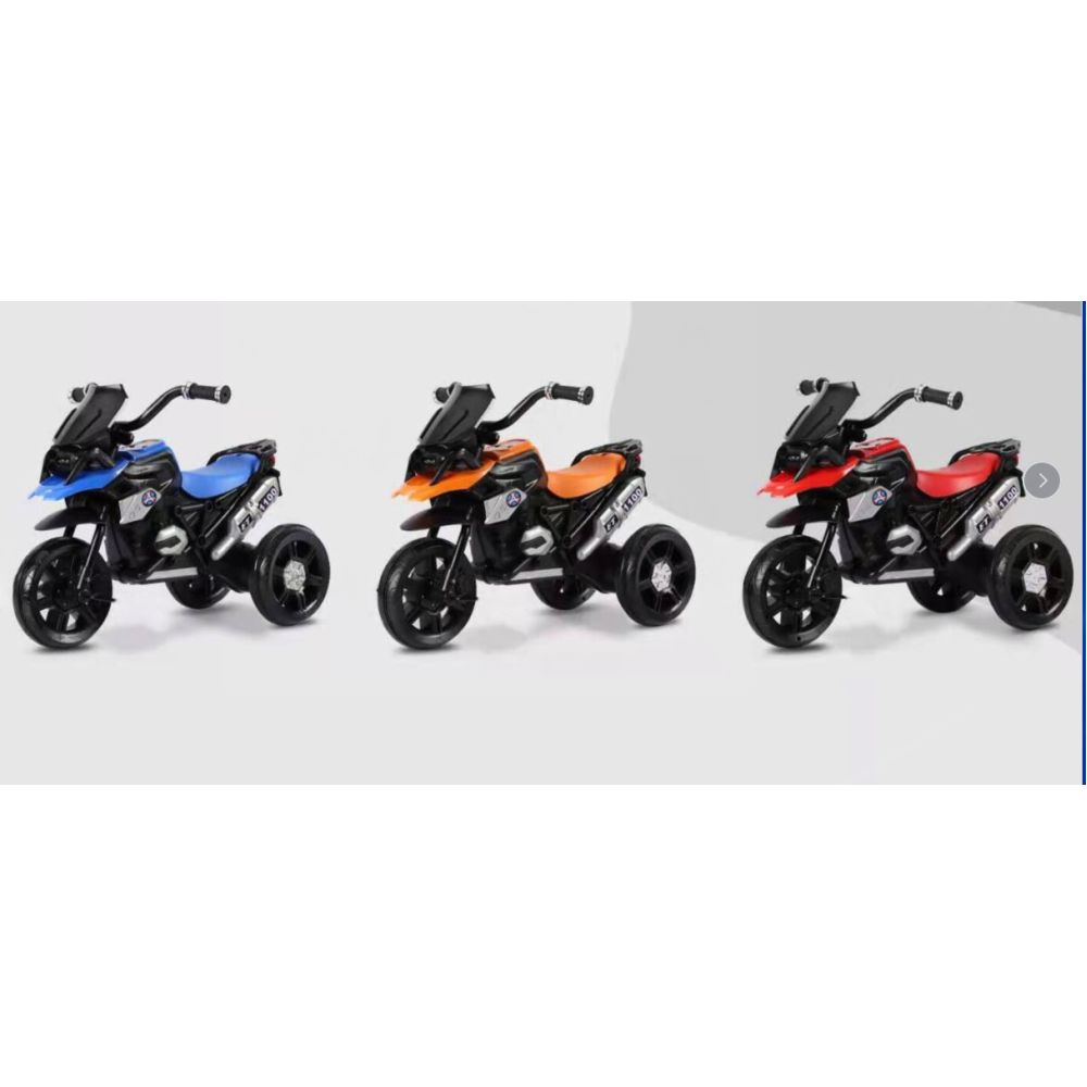 Ηλεκτροκίνητη Μηχανή - με μουσική 6V μπλε XS-1100-BLUE