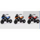 Ηλεκτροκίνητη Μηχανή - με μουσική 6V μπλε XS-1100-BLUE