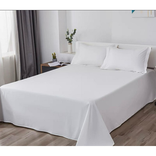 Μονό Κατωσέντονο με Λάστιχο Λευκό 120x195+20cm KAT120-WHI