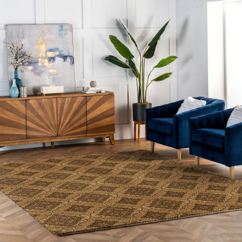 1 + 1 ΔΩΡΟ Μοκέτες Crostal All Season Σοκολατί 183x230cm CRSTL-2-CHOCOLATE