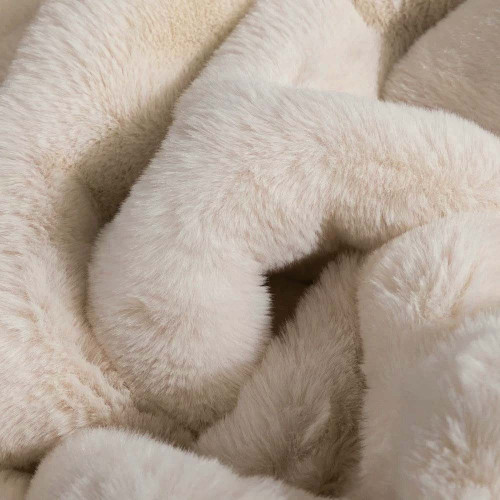 Σετ Κρεβατοκάμαρας 3τμχ Rabbit Γούνινο Ανοιχτό Καπουτσίνο RBT-CAMEL-S66 (1*66×200+2*66X130)