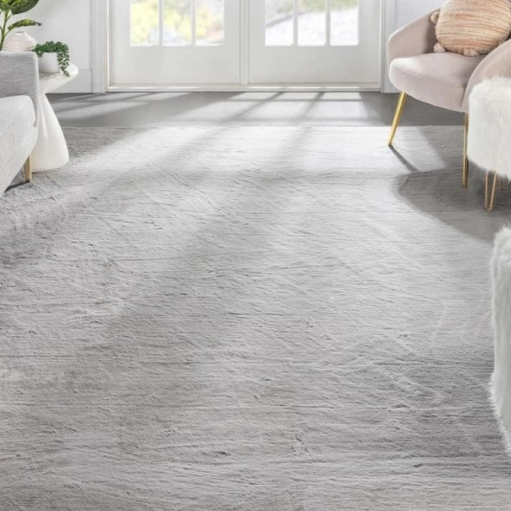 Σετ Κρεβατοκάμαρας 3τμχ Rabbit Γούνινο Γκρί RBT-GR-S66 (1*66×200+2*66X130)