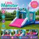 Φουσκωτό Τραμπολίνο Little Monster με Τσουλήθρα, Μπασκέτα & Χώρο Αναπήδησης 335×210×225 cm