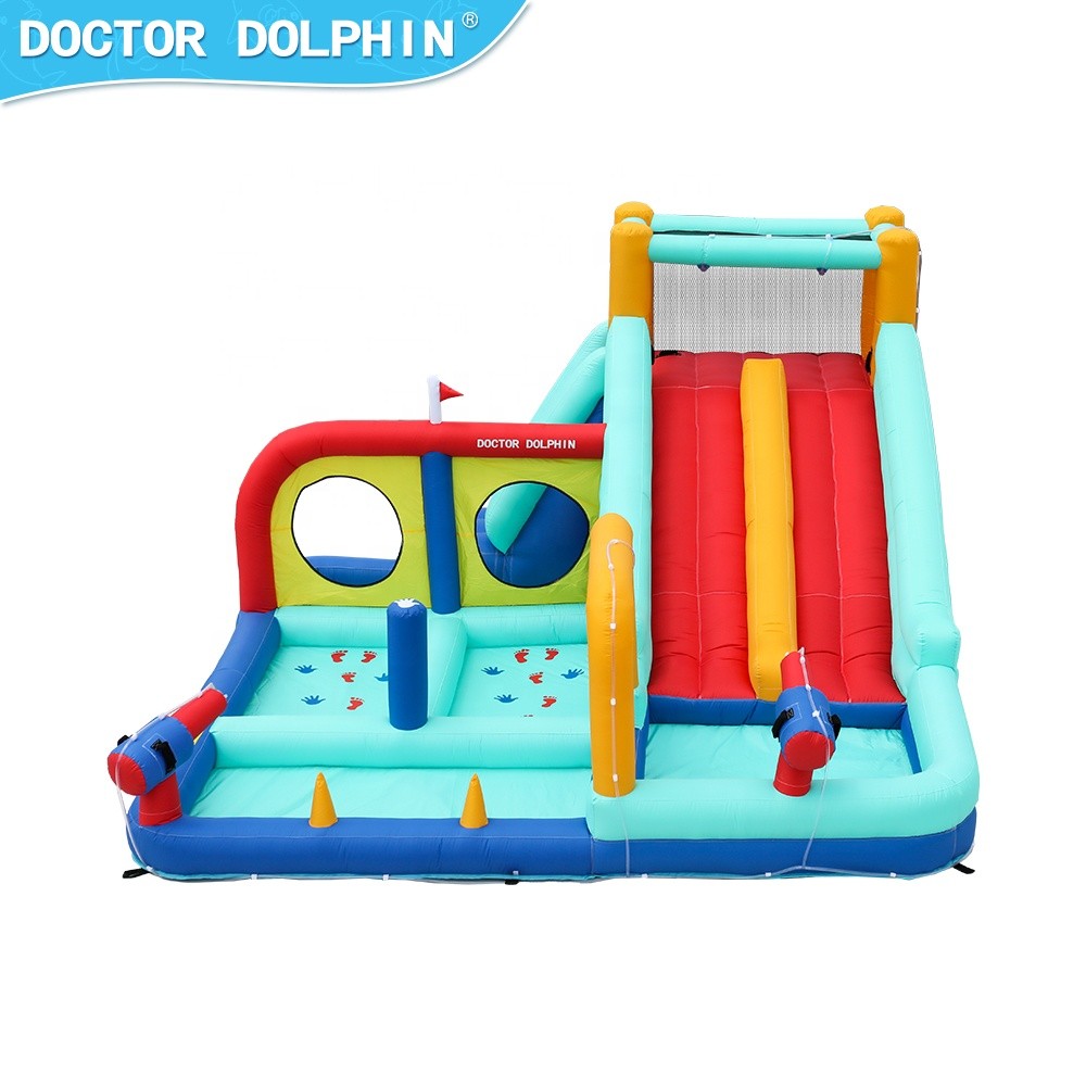 Φουσκωτό Τραμπολίνο Splash & Slide με Νεροπίστολα, Τσουλήθρα & Αναρρίχηση 450×375×215 cm Φουσκωτό Τραμπολίνο Splash & Slide με Νεροπίστολα, Τσουλήθρα & Αναρρίχηση 450×375×215 cm