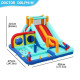 Φουσκωτό Τραμπολίνο Splash & Slide με Νεροπίστολα, Τσουλήθρα & Αναρρίχηση 450×375×215 cm Φουσκωτό Τραμπολίνο Splash & Slide με Νεροπίστολα, Τσουλήθρα & Αναρρίχηση 450×375×215 cm