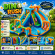 Φουσκωτό Τραμπολίνο Dino Rush με Διπλή Τσουλήθρα, Πισίνα Νερού & Χώρο Δραστηριοτήτων 545×360×245 cm Φουσκωτό Τραμπολίνο Dino Rush με Διπλή Τσουλήθρα, Πισίνα Νερού & Χώρο Δραστηριοτήτων 545×360×245 cm
