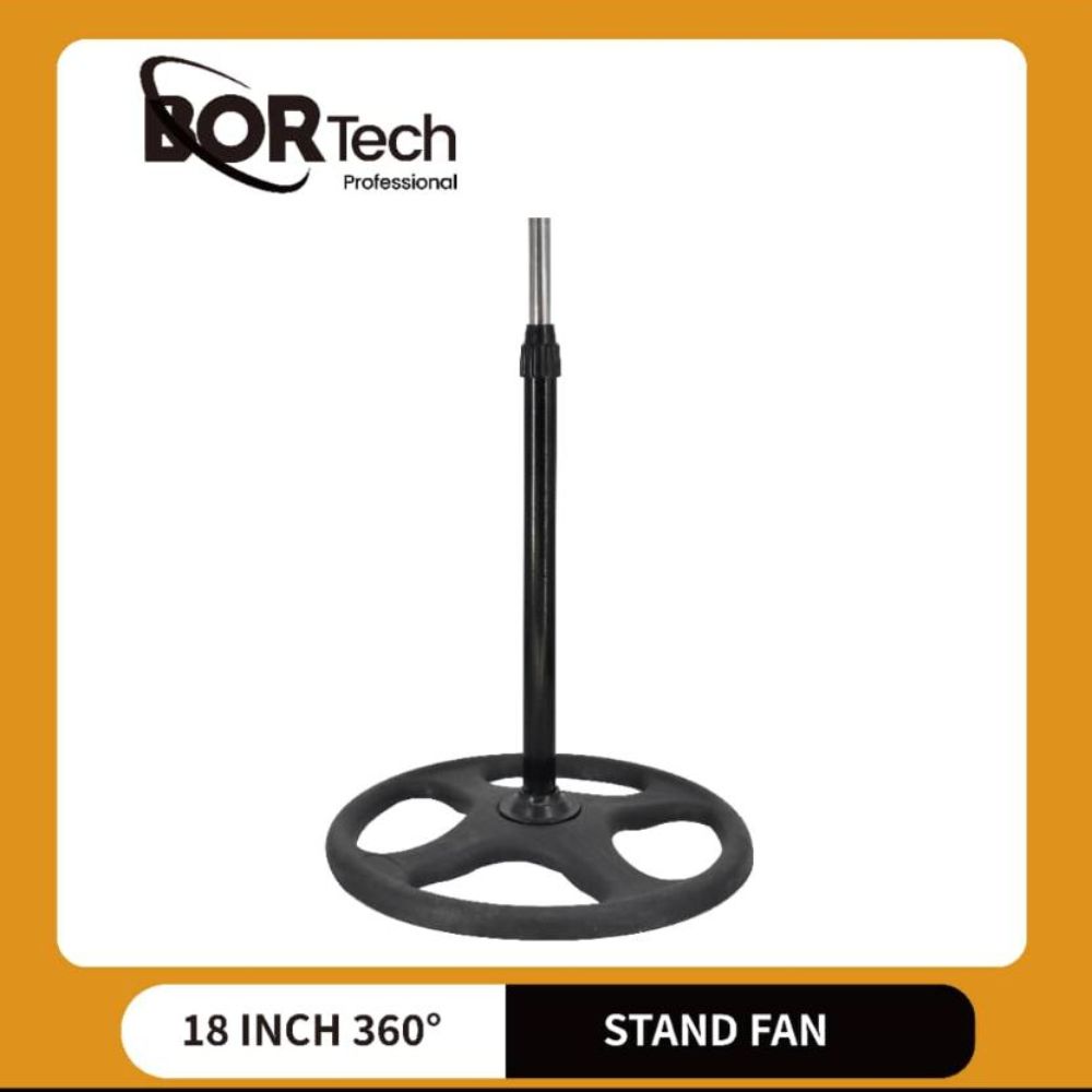 BORTECH 3 σε 1 Ανεμιστήρας ορθοστάτης δαπέδου 100W με περιστροφή 360º και διάμετρο 45cm 3 λεπίδες τηλεχειριστήριο FS45-2