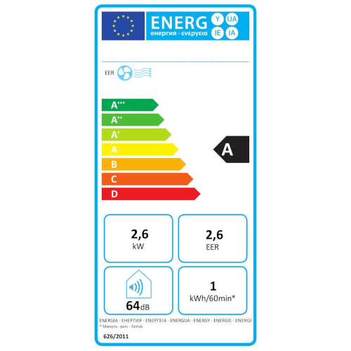 Air Condition Φορητό Κλιματιστικό 9000BTU Ψύξης CLIMA-01