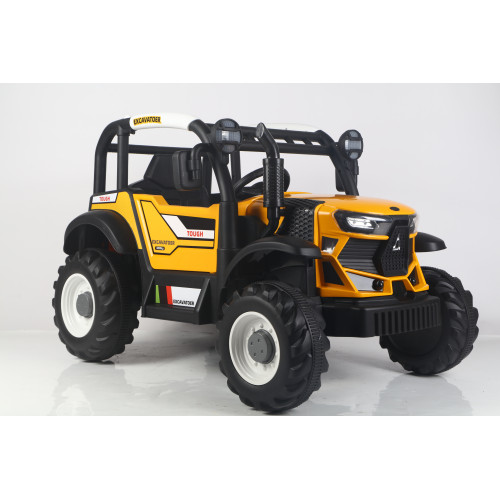 Ηλεκτροκίνητο Παιδικό Τρακτέρ Κίτρινο 12V 6602-YELLOW
