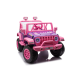 Ηλεκτροκίνητο Παιδικό Αυτοκίνητο τύπου Jeep 12V Ροζ NEL-617