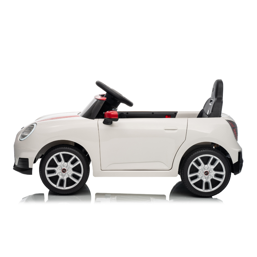Ηλεκτροκίνητο Παιδικό Αυτοκίνητο Licensed Mini Cooper S 12V Λευκό SMB3518-WHITE