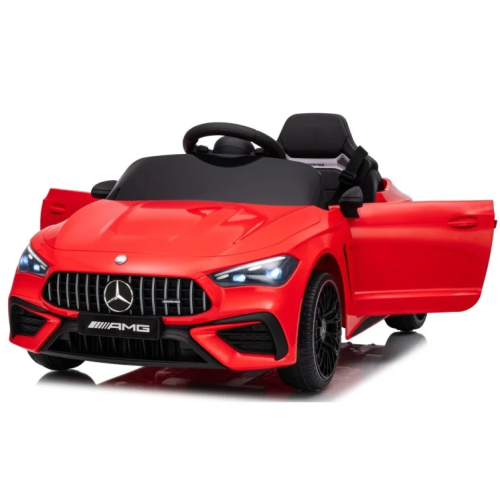 Ηλεκτροκίνητο παιδικό αυτοκίνητο Licensed Mercedes CLE 53 AMG 12V μαύρο - SMBQ8608-RED