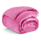 1+1 ΔΩΡΟ Κουβέρτα Υπέρδιπλη Flannel Sherpa 220X240 Σομόν BL003