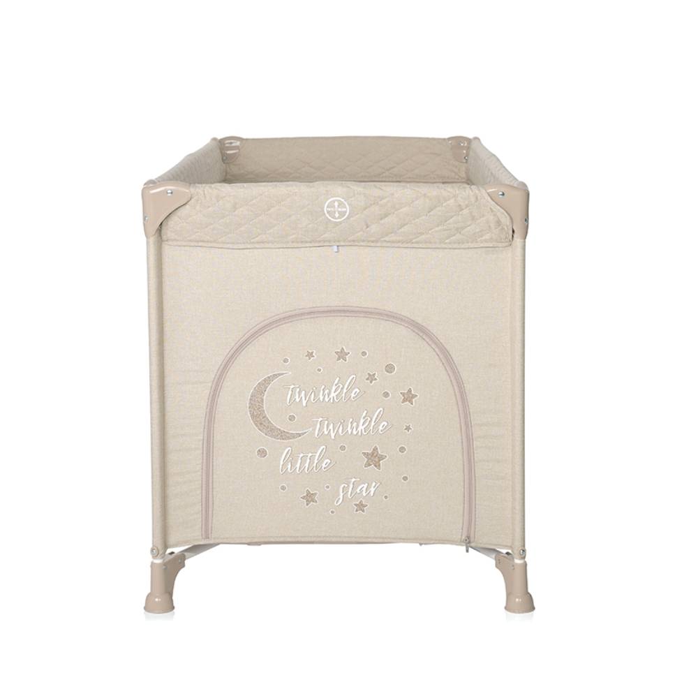 Lorelli Noemi 1 Επιπέδου Παρκοκρέβατο Fog Beige 10080542217