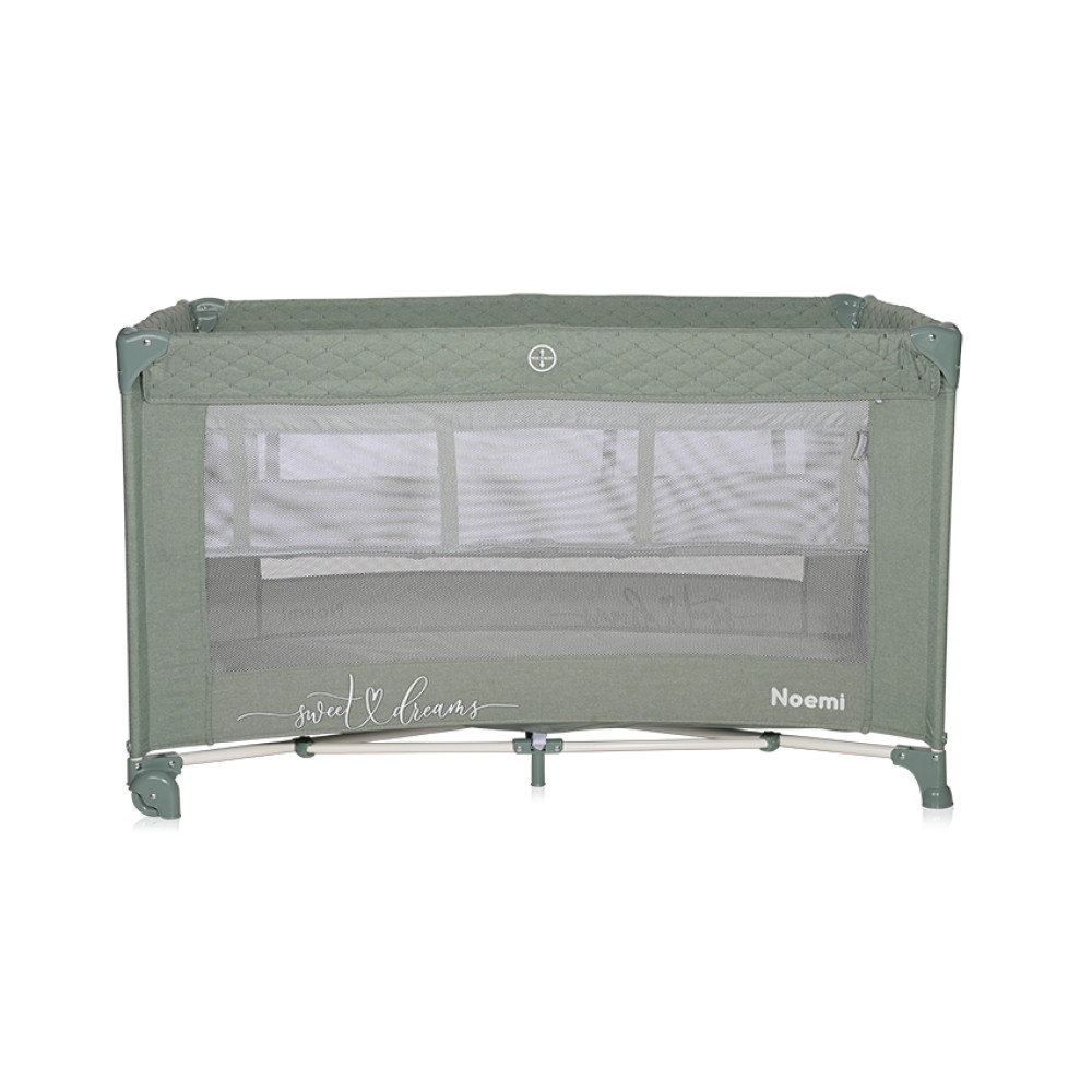 Lorelli Παρκοκρέβατο 2 Επιπέδων Noemi Iceberg Green Star 127x69cm 10080552218