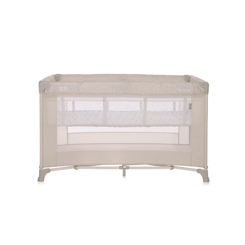 Lorelli Παρκοκρέβατο 2 Επιπέδων Torino Fog Strip Elements 127x68cm 10080462212