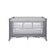 Lorelli Παρκοκρέβατο 2 Επιπέδων Torino Grey Strip Elements 127x68cm 10080462213