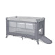 Lorelli Παρκοκρέβατο 2 Επιπέδων Torino Grey Strip Elements 127x68cm 10080462213