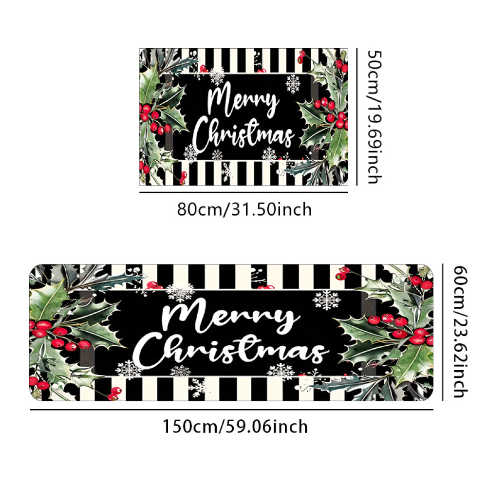 Σετ 2τμχ πατάκια αντιολισθητικά (160x50cm & 80x50cm) CRY50-31