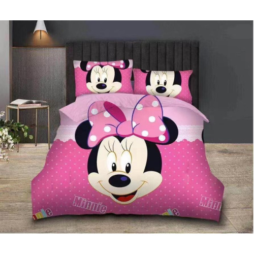 Παιδικά Σεντόνια με παπλωματοθήκη Minnie 160x240cm PDS-05