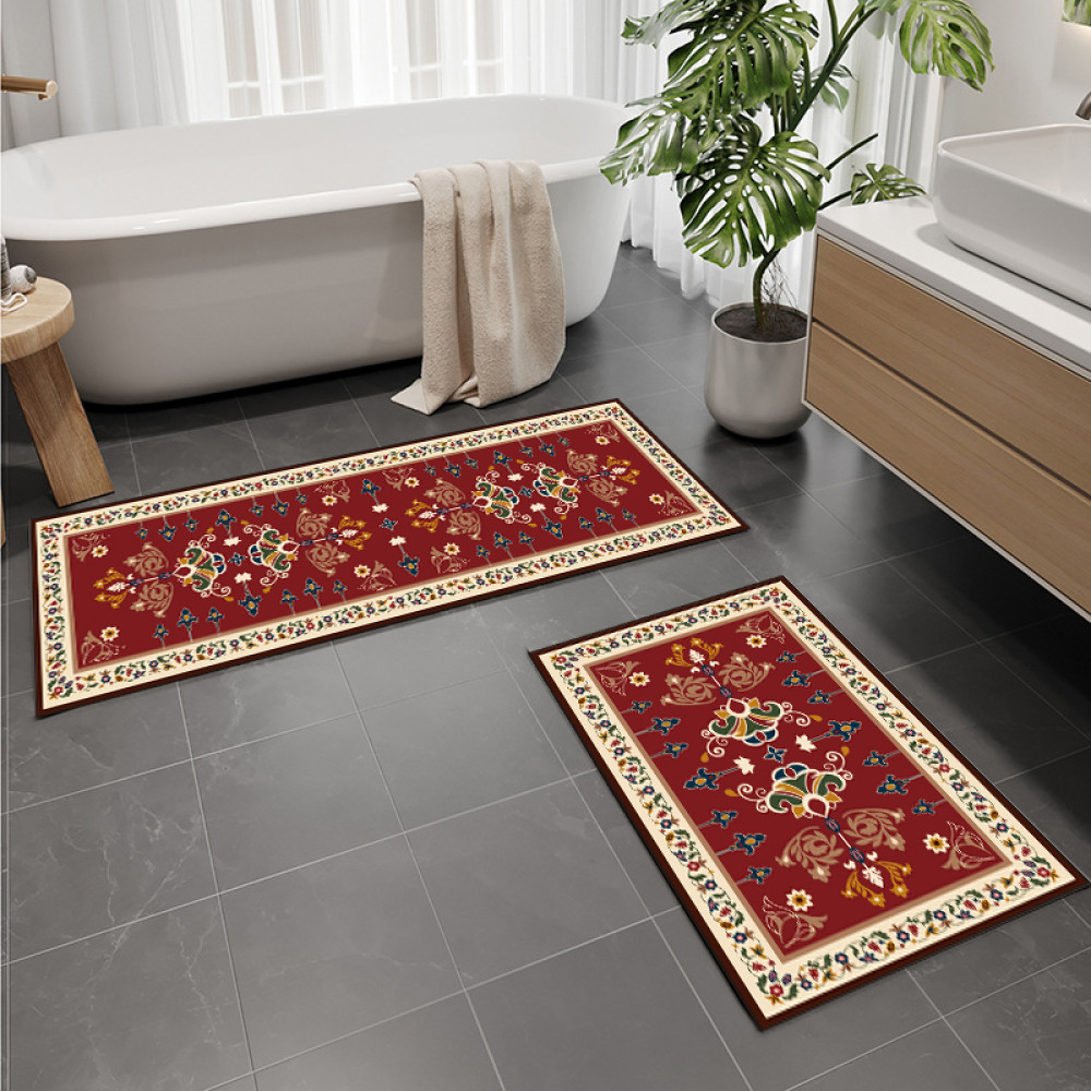 Σετ 2τμχ πατάκια αντιολισθητικά (150x60cm & 80x50cm) PAT-028