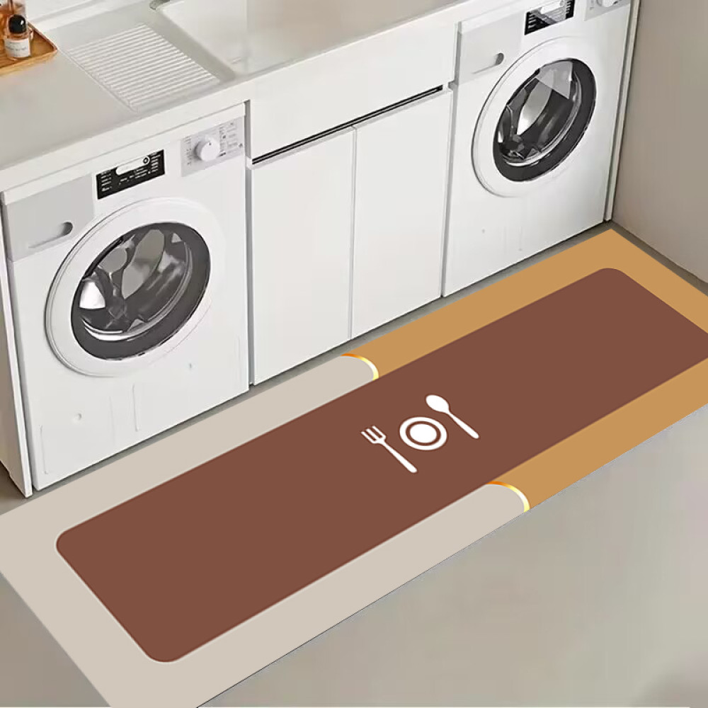 Σετ 2τμχ πατάκια αντιολισθητικά (160x50cm & 80x50cm) PAT-035