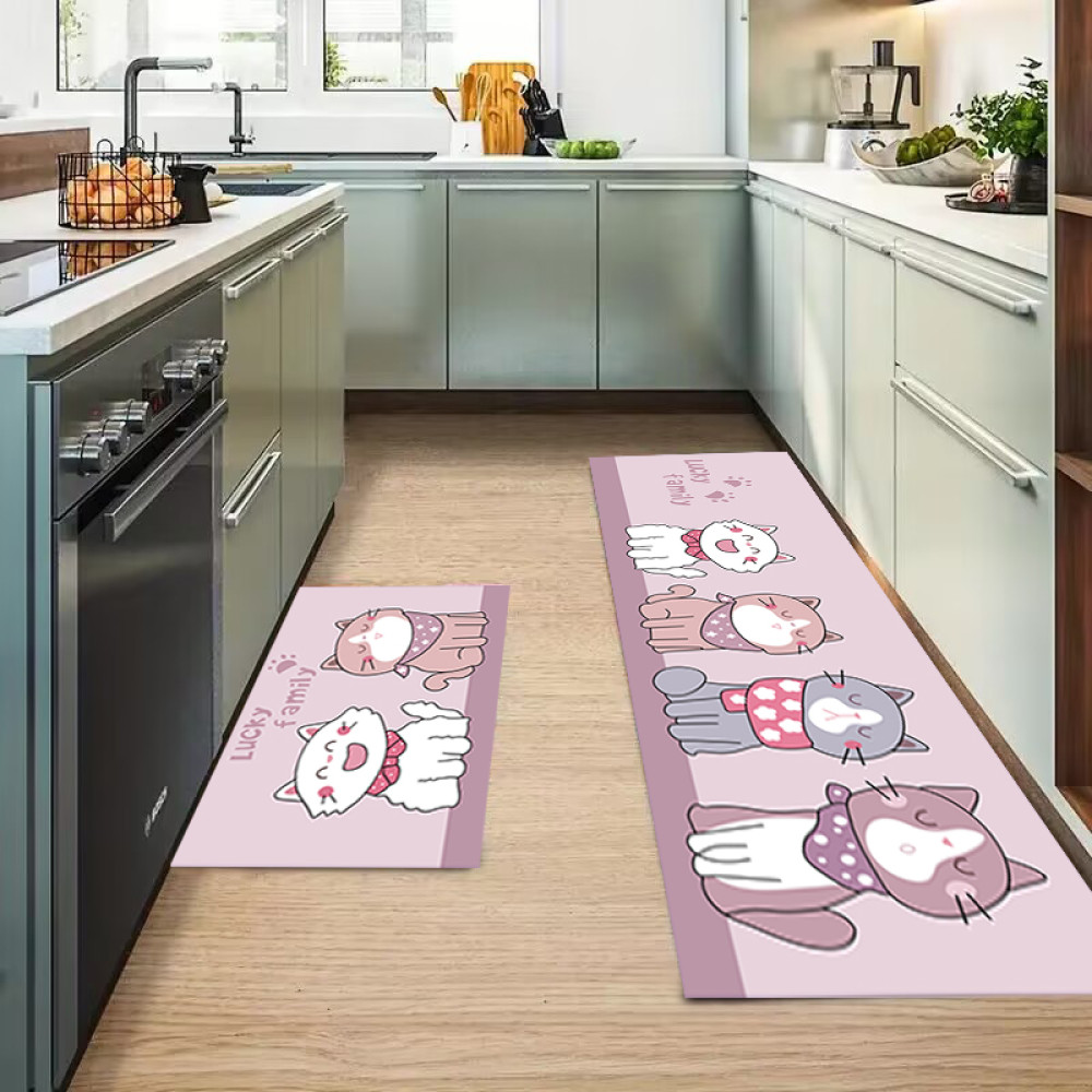 Σετ 2τμχ πατάκια αντιολισθητικά (160x50cm & 80x50cm) PAT-043