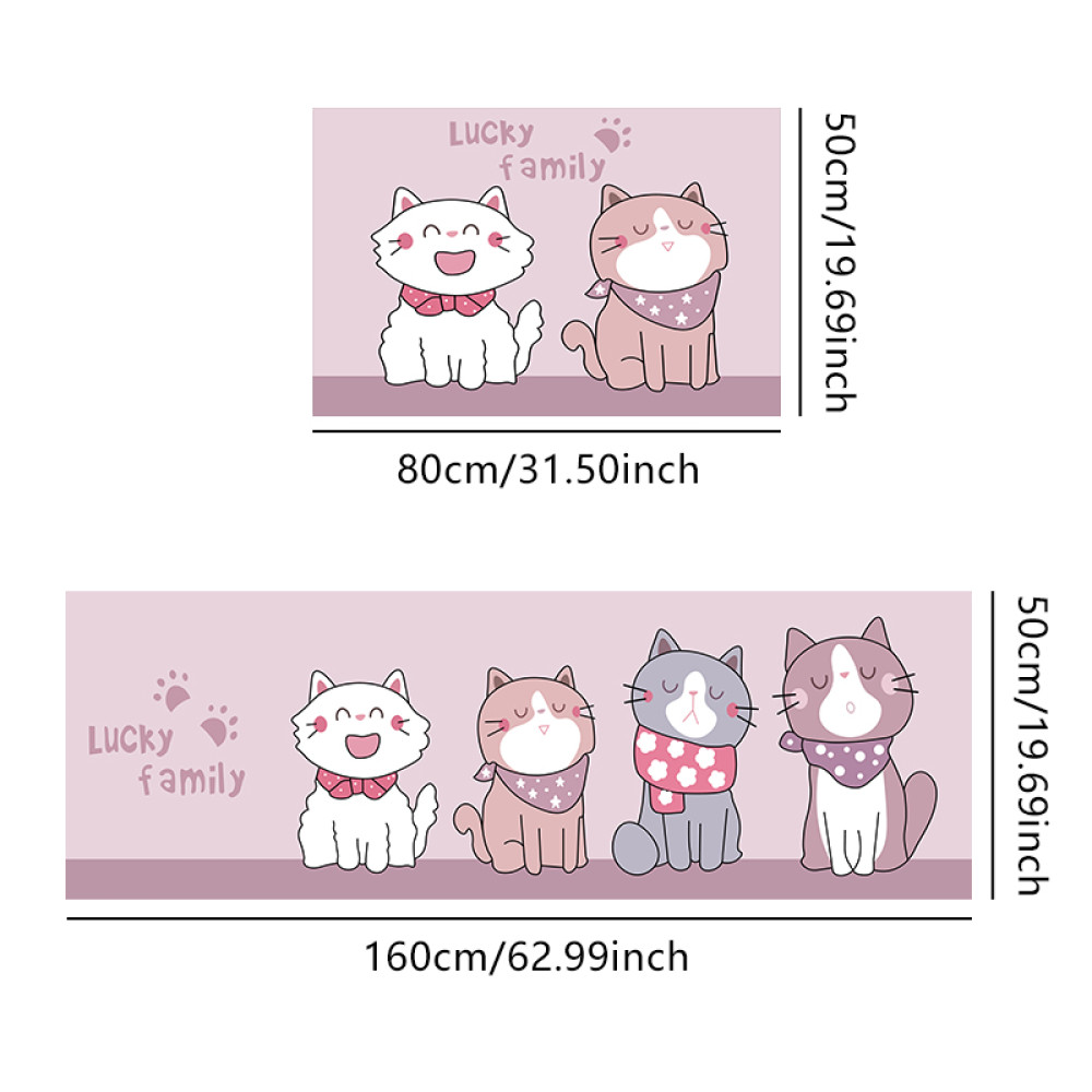 Σετ 2τμχ πατάκια αντιολισθητικά (160x50cm & 80x50cm) PAT-043