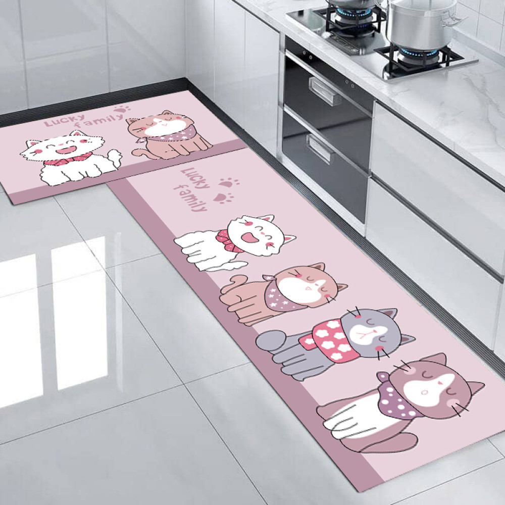 Σετ 2τμχ πατάκια αντιολισθητικά (160x50cm & 80x50cm) PAT-043