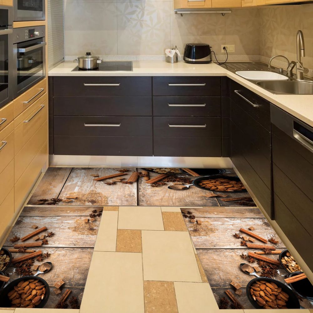 Σετ 3τμχ Χαλάκια κουζίνας αντιολισθητικά Crystal Velvet (1*120x180 & 2*50x80) CIL-3