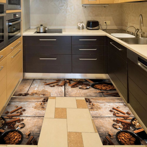 Σετ 3τμχ Χαλάκια κουζίνας αντιολισθητικά Crystal Velvet (1*120x180 & 2*50x80) CIL-3