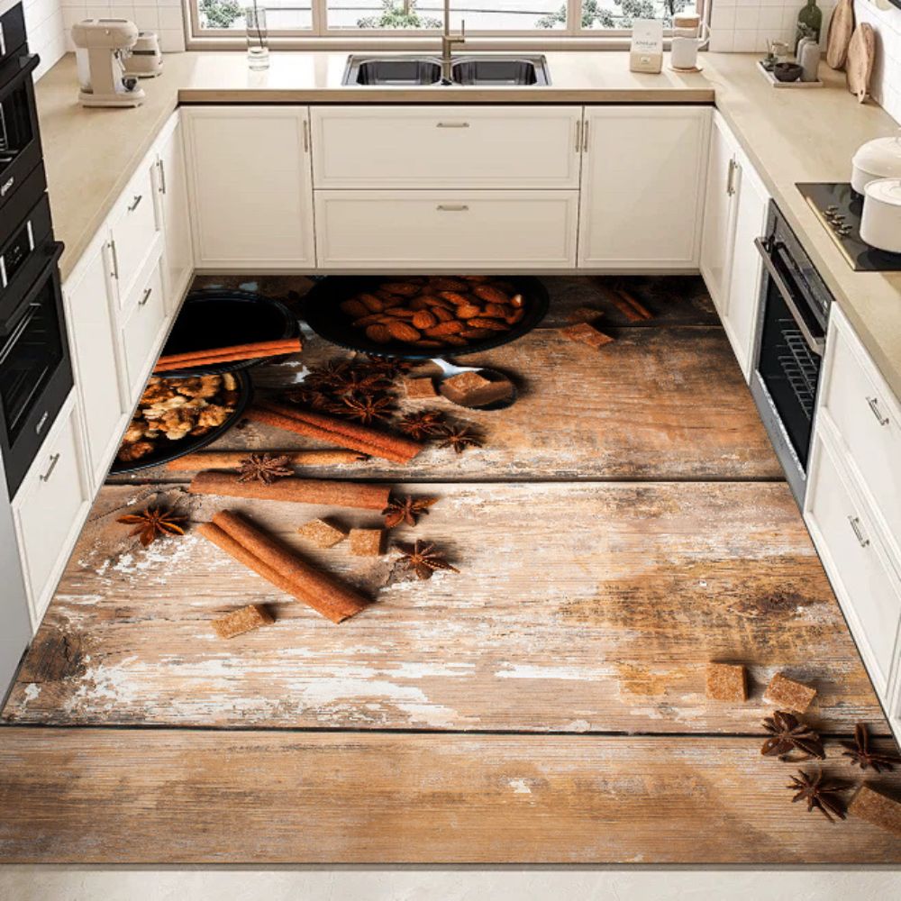 Σετ 3τμχ Χαλάκια κουζίνας αντιολισθητικά Crystal Velvet (1*120x180 & 2*50x80) CIL-3