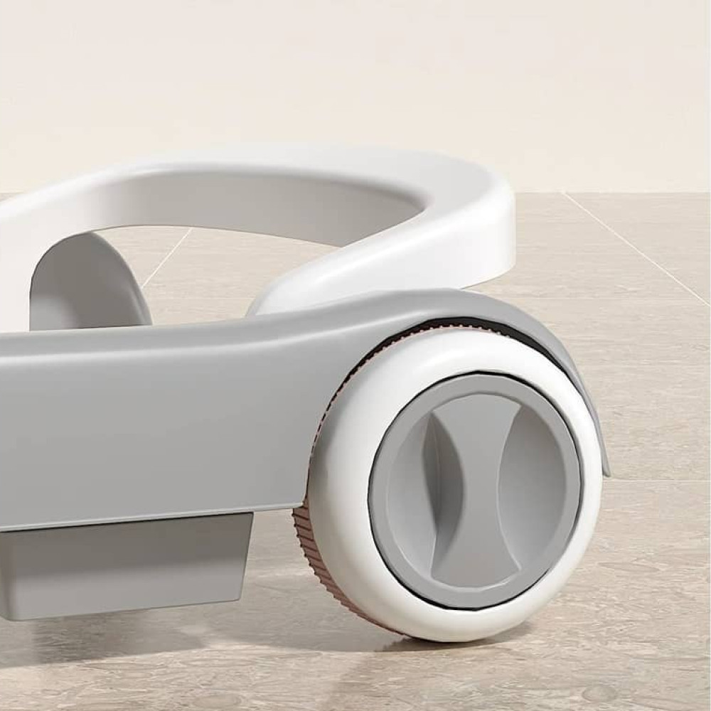 Βρεφική Περπατούρα με χειρολαβή  3 σε 1  Με μουσική και φρένο στις ρόδες για  6+ΜΗΝΩΝ 611-GREY