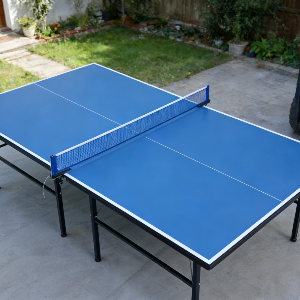 Επαγγελματικό Τραπέζι Ping Pong με Επιφάνεια 15mm SMC Panel και Μεταλλικά Πόδια, Αδιάβροχο & Ανθεκτικό στον Ήλιο – 274x152x76cm TABLE-14