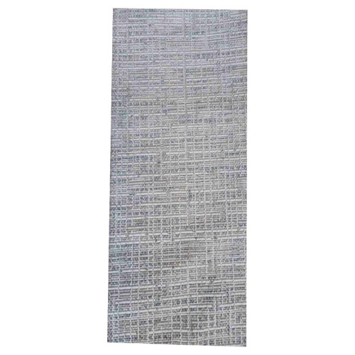 Διάδρομος Ψάθας Γκρι-Μπεζ-Γαλάζιο 66 cm BR66-MLT