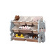 Πλαστική Βιβλιοθήκη Cute bear 3-tier Μπλε QD005-BLU