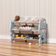 Πλαστική Βιβλιοθήκη Cute bear 3-tier Μπλε QD005-BLU
