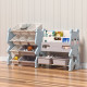Πλαστική Βιβλιοθήκη Cute Bear Μπλε QD015-BLU Πλαστική Βιβλιοθήκη Cute Bear Μπλε QD015-BLU