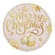 Χριστουγεννιάτικο Χαλί “Merry Christmas" Pecete 120x120cm RY10-120 Χριστουγεννιάτικο Χαλί “Merry Christmas" Pecete 120x120cm RY10-120