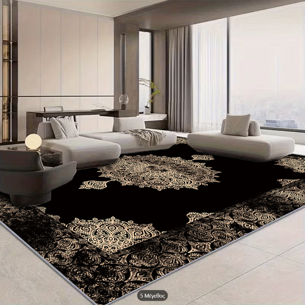 Χαλί 4 εποχών με σχέδιο αντιολισθητικό 180x280cm Χαλί All Season 4 Εποχών – Άνετο & ανθεκτικό | 800gr/m²