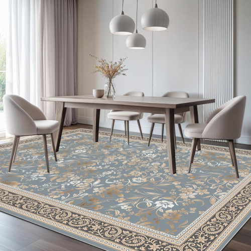Χαλί 4 Εποχών με σχέδιο Αντιολισθητικό 160x210cm M593-160 Χαλί 4 Εποχών με σχέδιο Αντιολισθητικό 160x210cm M593-160