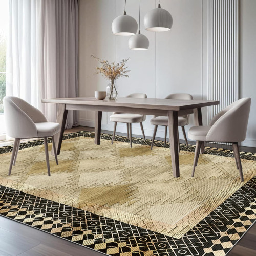 Χαλί 4 Εποχών με σχέδιο Αντιολισθητικό 160x210cm M597-160 Χαλί 4 Εποχών με σχέδιο Αντιολισθητικό 160x210cm M597-160