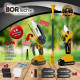 BORTECH Σετ Αλυσοπρίονο με Αυτόματη Λίπανση (Brushless Motor) + Ψαλίδι + Τηλεσκοπικό Κοντάρι 24V με 4 Μπαταρίες 5AH + 5 ΔΩΡΑ TS040-YELLOW BORTECH Σετ Αλυσοπρίονο με Αυτόματη Λίπανση (Brushless Motor) + Ψαλίδι + Τηλεσκοπικό Κοντάρι 24V με 4 Μπαταρίες 5AH + 5 ΔΩΡΑ TS040-YELLOW